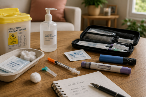  injection à domicile Wavre