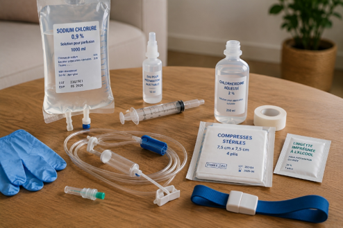 perfusion à domicile Wavre
